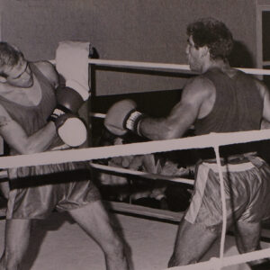 1st Battallion Royal Anglian Regiment Londonderry. Boxing versus The Green Howards.