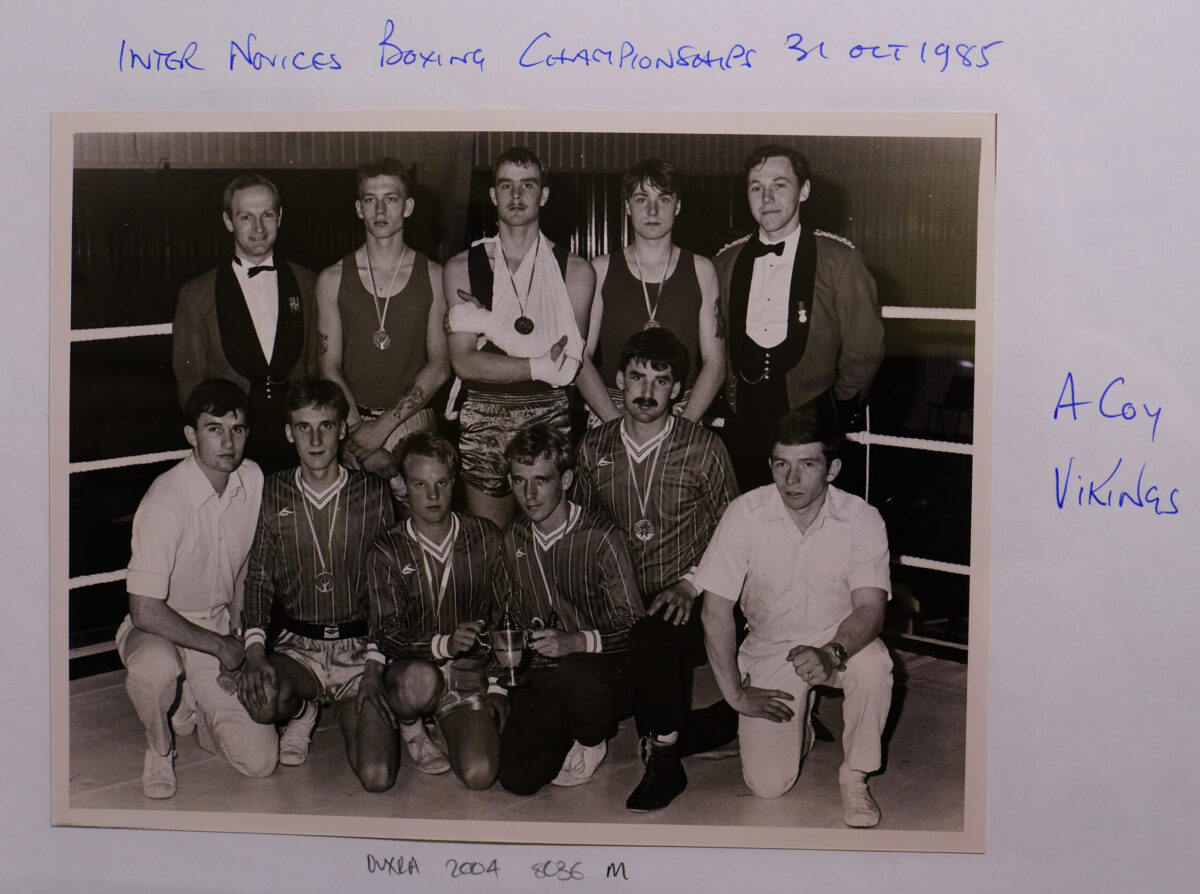 1st Battalion Royal Anglian Regiment.