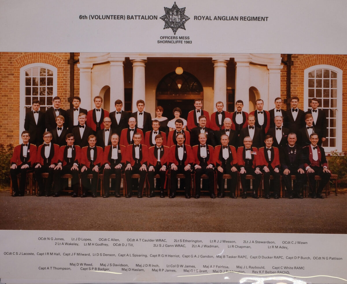 6th Battalion (Volunteer) Battalion Royal Anglian Regiment