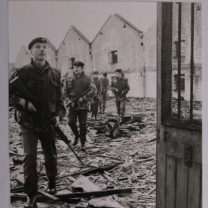 3rd Battalion Royal Anglian Regiment in Belfast on patrol. 1972 3rd Battalion Royal Anglian Regiment in Belfast on patrol. 1972