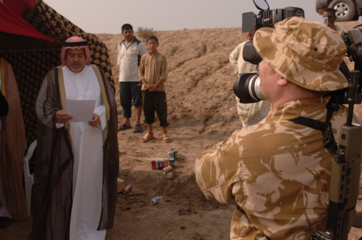 2nd Battalion Royal Anglian Regiment Op Telic 2008, Iraq.