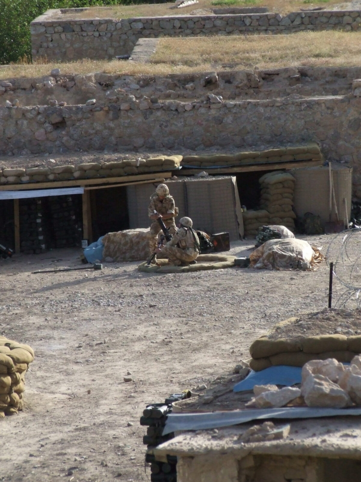 1st Battalion Royal Anglian Regiment Op HERRICK 2007, Afghanistan.
