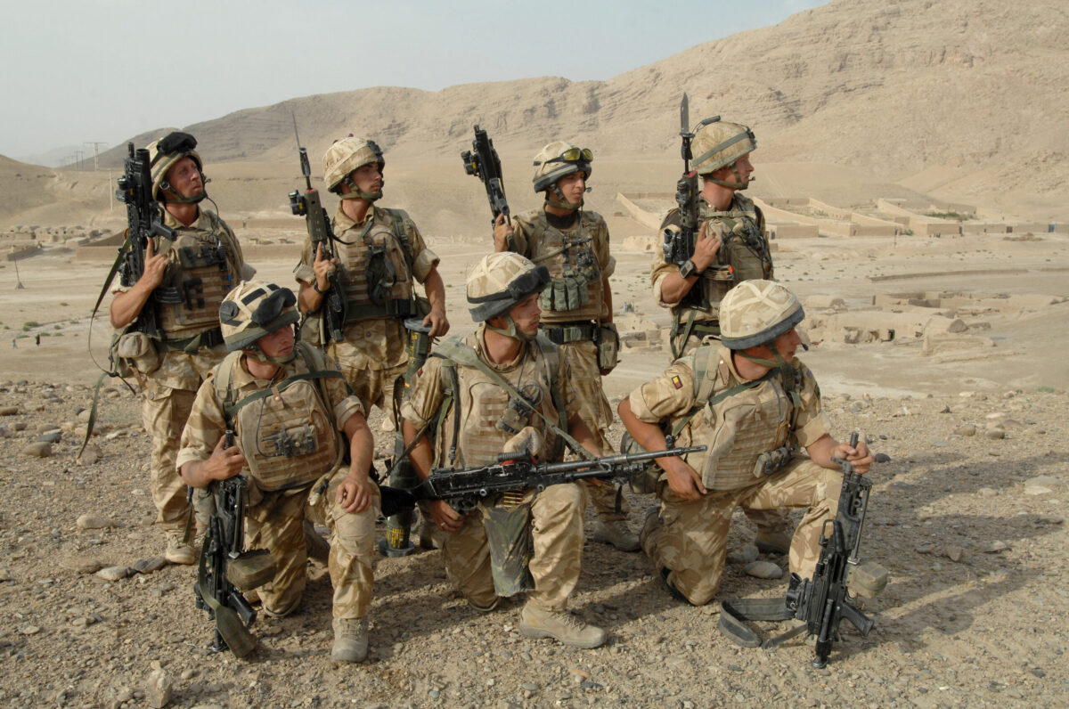 1st Battalion Royal Anglian Regiment Op HERRICK 2007, Afghanistan.