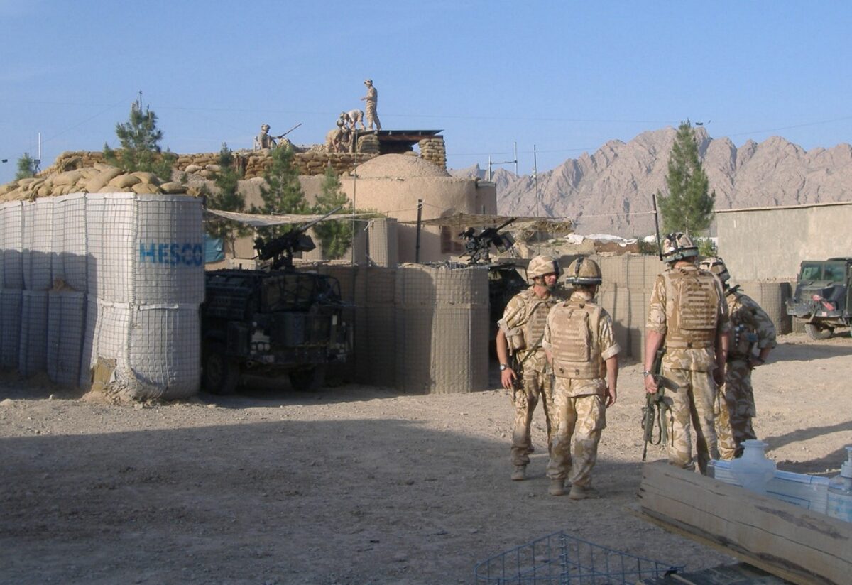 1st Battalion Royal Anglian Regiment Op HERRICK 2007, Afghanistan.