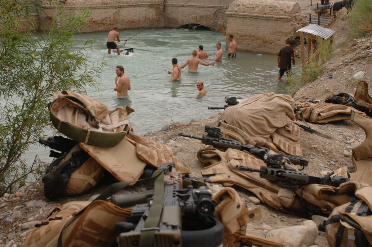 1st Battalion Royal Anglian Regiment Op HERRICK 2007, Afghanistan.