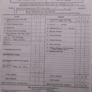 Termination Notice Army