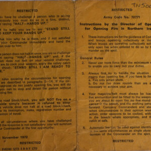 Army Code No. 70771