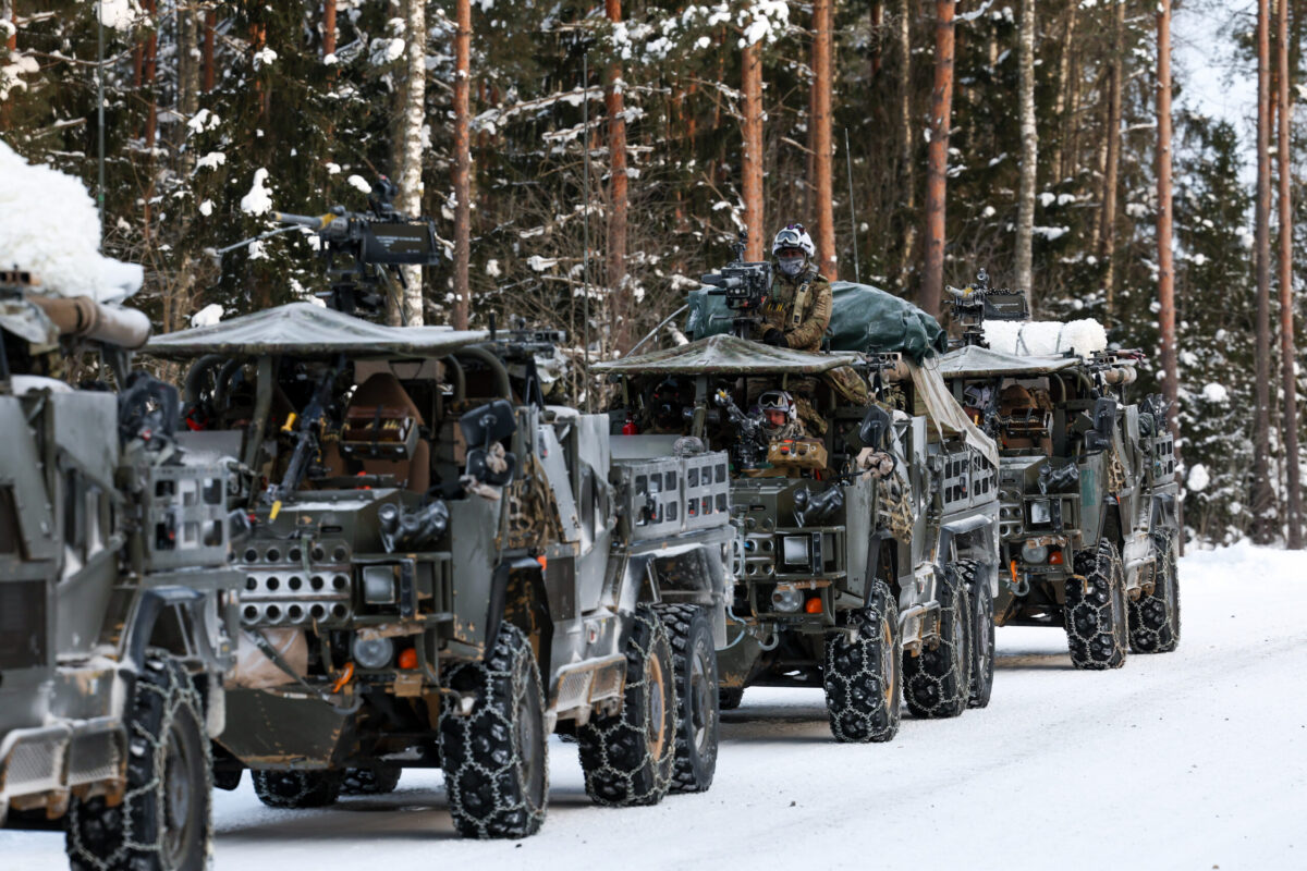 Exercise Winter Camp tests NATO battlegroup in Estonia Exercise Winter Camp tests NATO battlegroup in Estonia