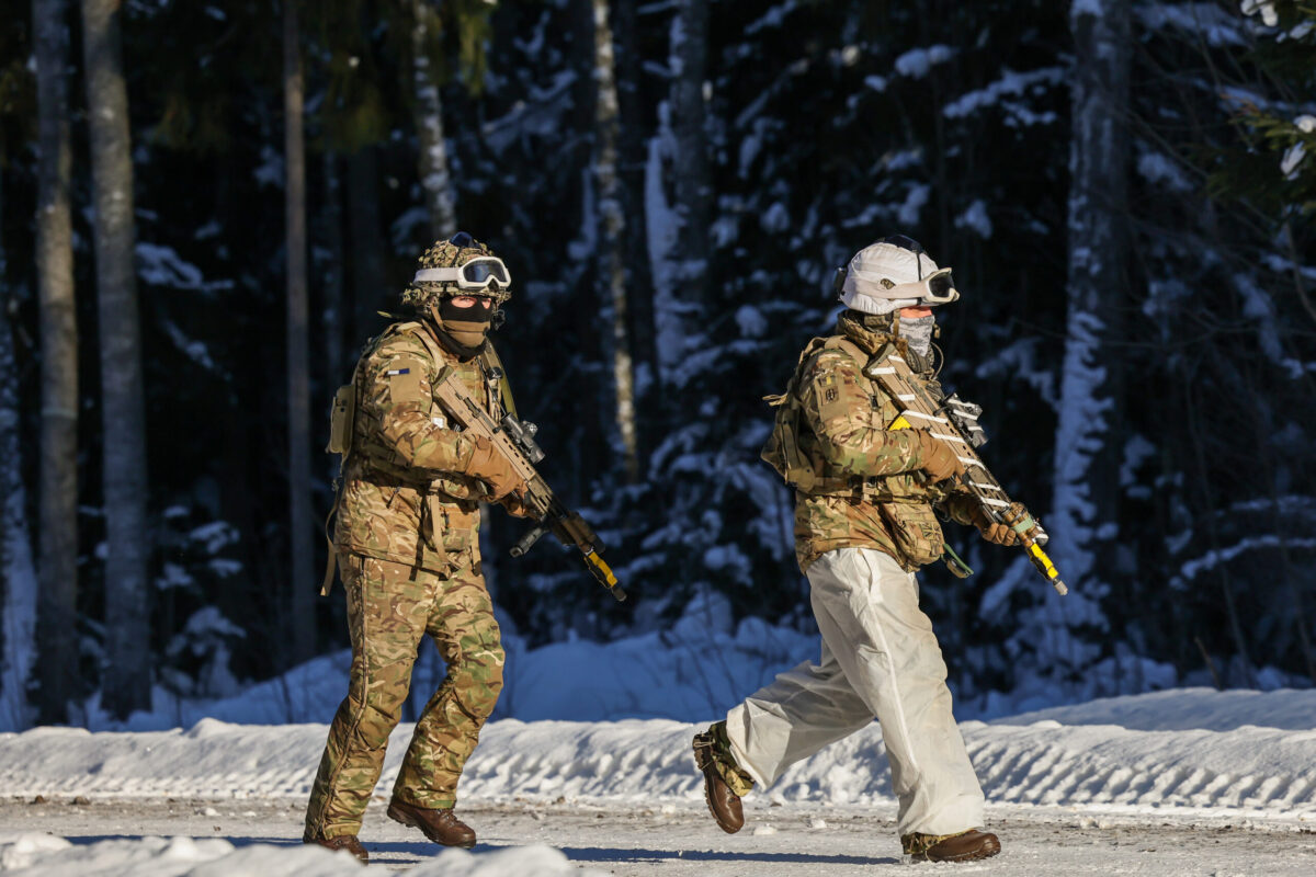 Exercise Winter Camp tests NATO battlegroup in Estonia Exercise Winter Camp tests NATO battlegroup in Estonia