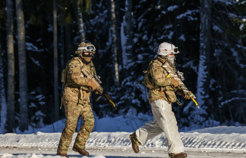 Exercise Winter Camp tests NATO battlegroup in Estonia