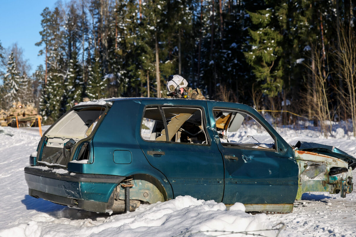 Exercise Winter Camp tests NATO battlegroup in Estonia