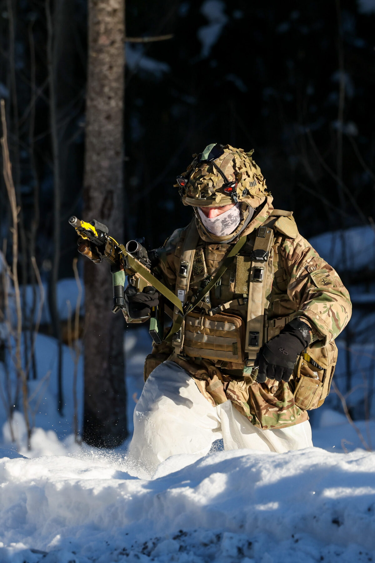 Exercise Winter Camp tests NATO battlegroup in Estonia Exercise Winter Camp tests NATO battlegroup in Estonia