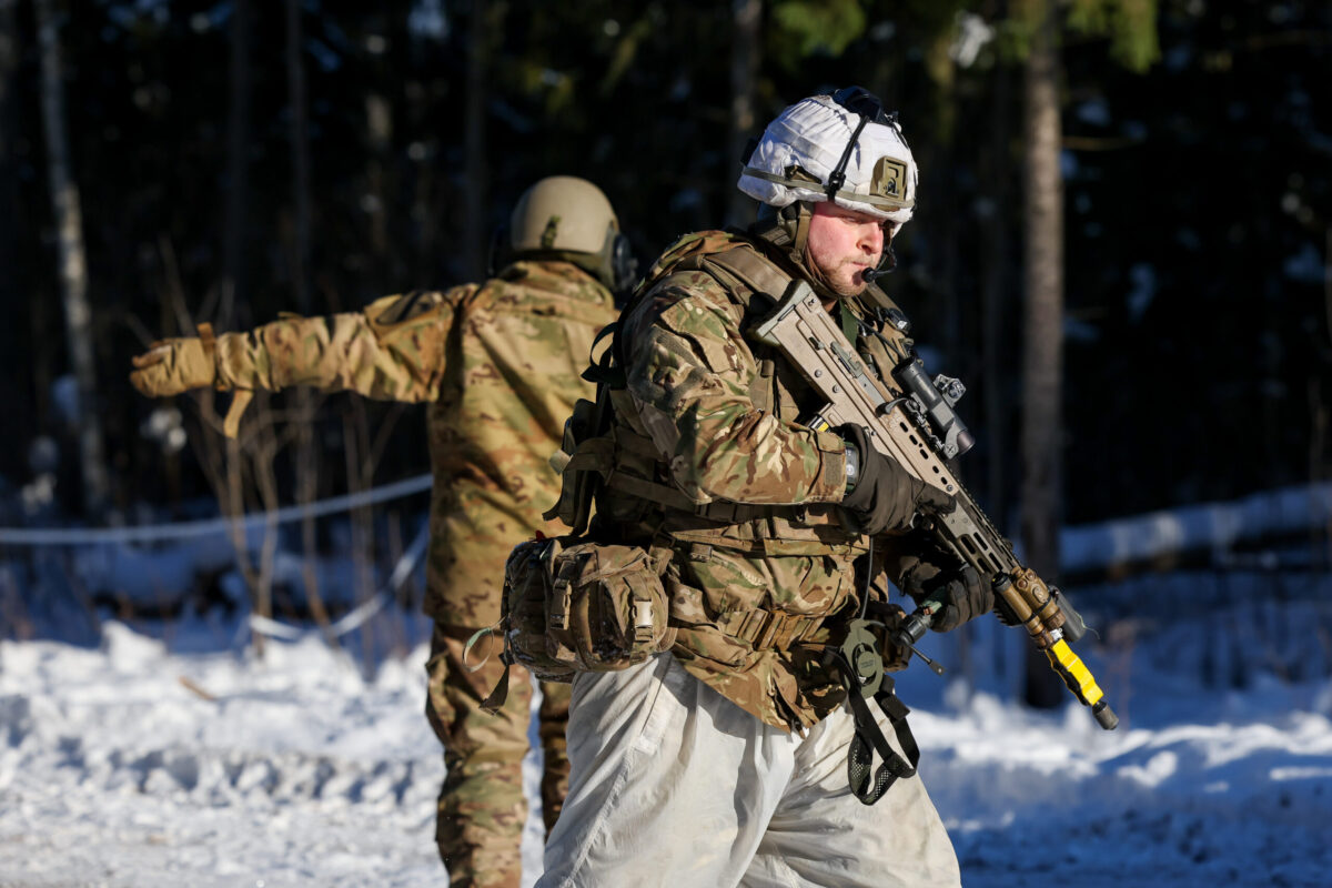Exercise Winter Camp tests NATO battlegroup in Estonia Exercise Winter Camp tests NATO battlegroup in Estonia