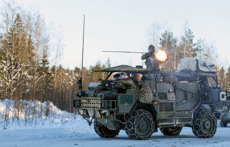 Exercise Winter Camp tests Nato battlegroup in Estonia