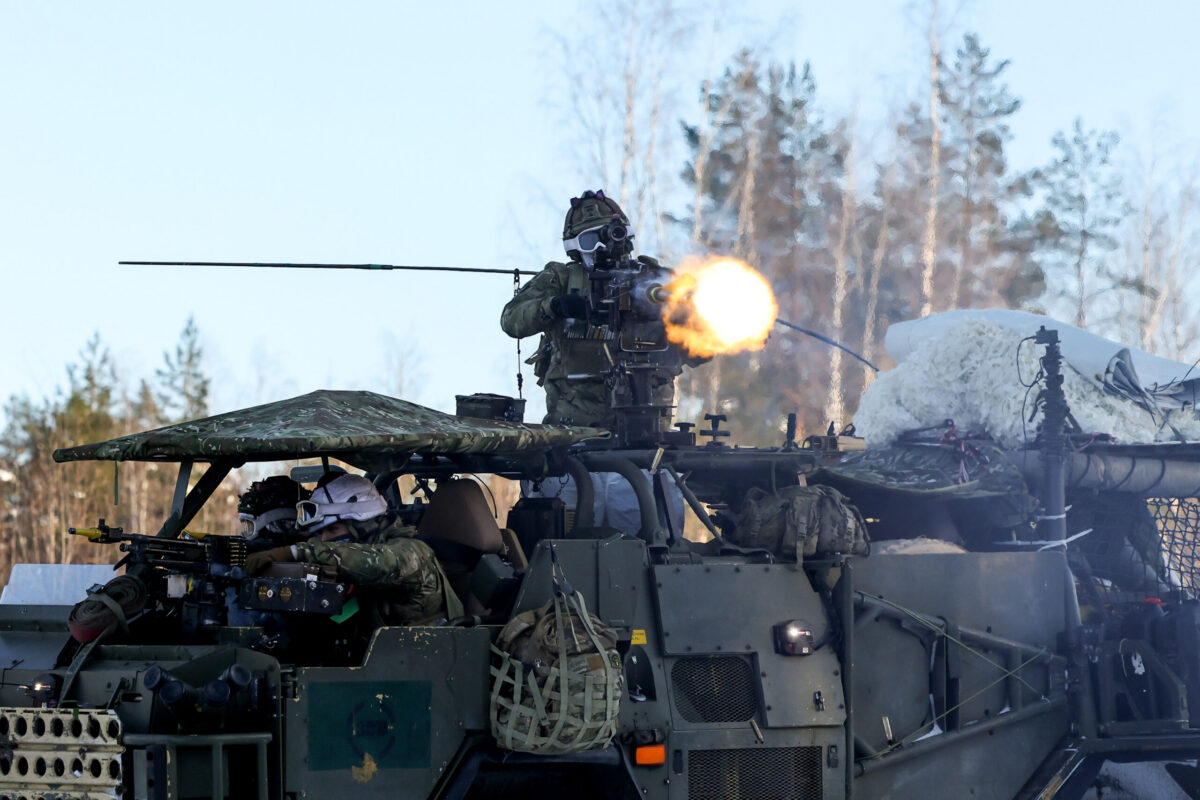 Exercise Winter Camp tests NATO battlegroup in Estonia