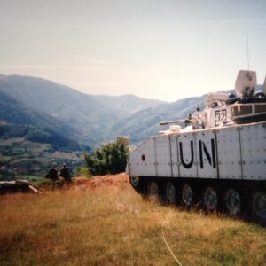 2nd Battalion Royal Anglian Regiment deployed to Bosnia in April 1994