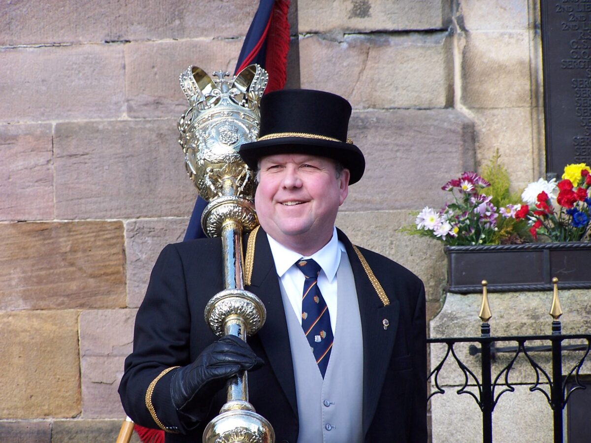 Royal Anglian Regiment Freedom Parade Stamford in 2012.