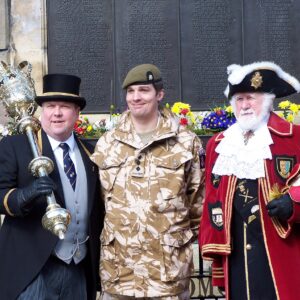 Royal Anglian Regiment Freedom Parade Stamford in 2012. Royal Anglian Regiment Freedom Parade Stamford in 2012.
