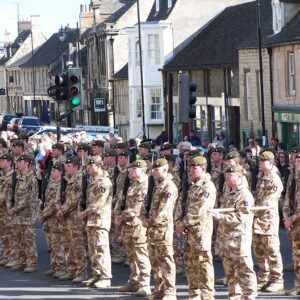 Royal Anglian Regiment Freedom Parade Stamford in 2012. Royal Anglian Regiment Freedom Parade Stamford in 2012.