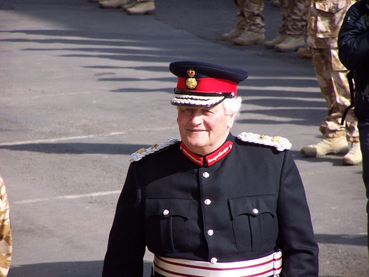Royal Anglian Regiment Freedom Parade Stamford in 2012.