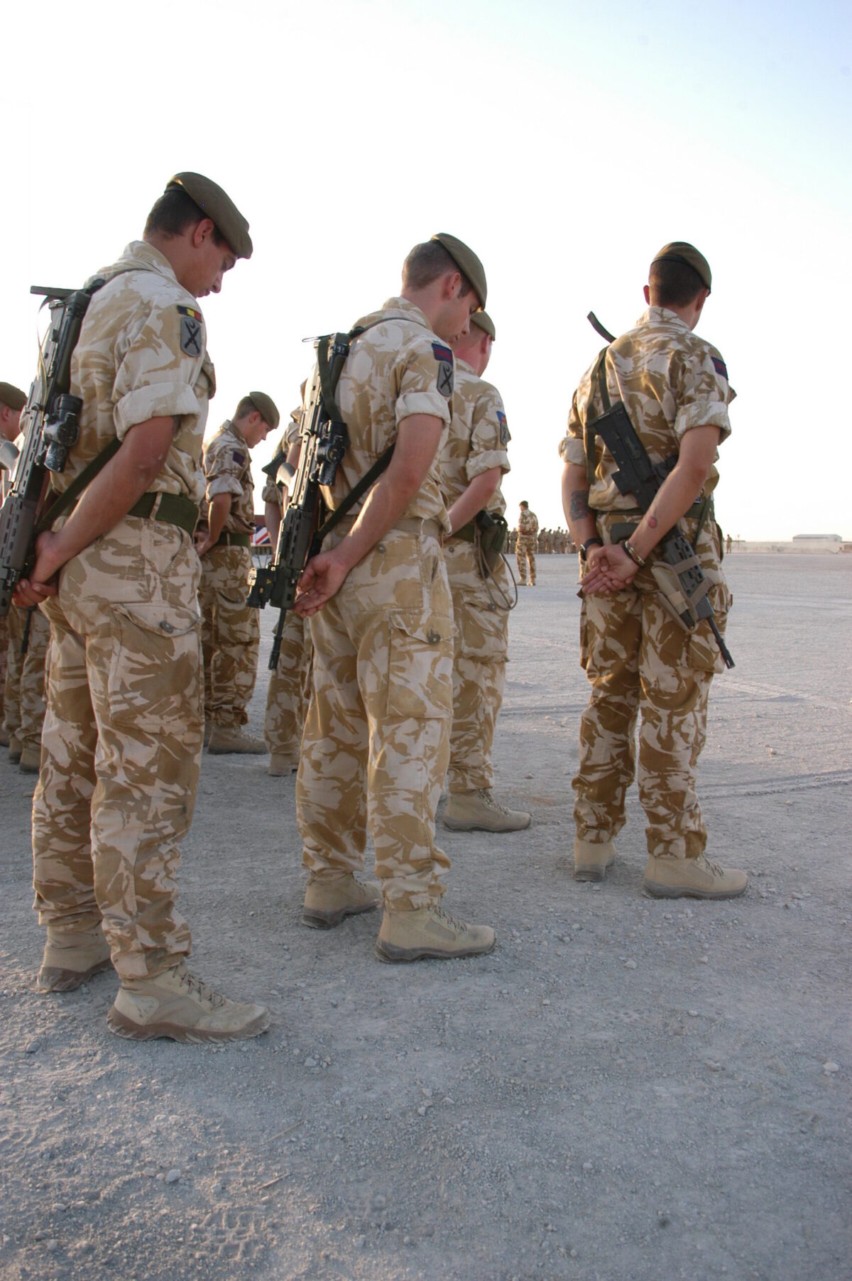 Privates Aaron James McClure, Robert Graham Foster and John Thrumble from 1st Battalion The Royal Anglian Regiment who were killed in Afghanistan on Thursday 23 August 2007.