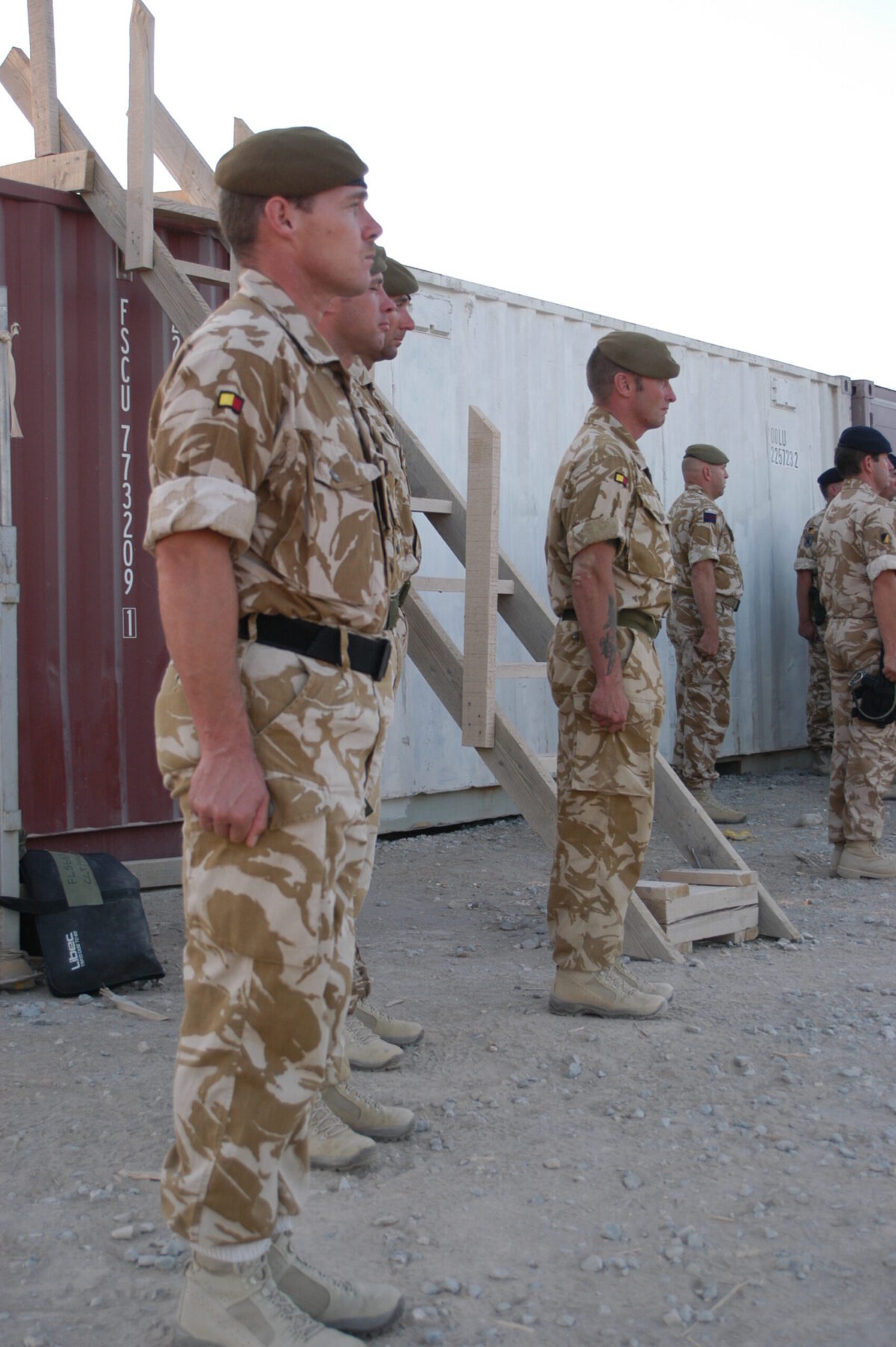 Privates Aaron James McClure, Robert Graham Foster and John Thrumble from 1st Battalion The Royal Anglian Regiment who were killed in Afghanistan on Thursday 23 August 2007.