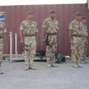 Privates Aaron James McClure, Robert Graham Foster and John Thrumble from 1st Battalion The Royal Anglian Regiment who were killed in Afghanistan on Thursday 23 August 2007.