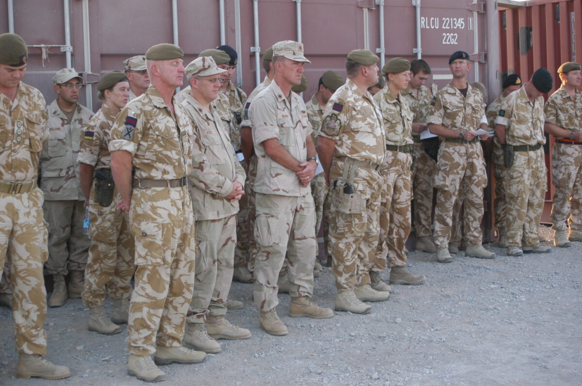 Privates Aaron James McClure, Robert Graham Foster and John Thrumble from 1st Battalion The Royal Anglian Regiment who were killed in Afghanistan on Thursday 23 August 2007.