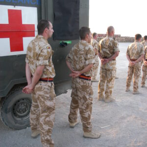 Privates Aaron James McClure, Robert Graham Foster and John Thrumble from 1st Battalion The Royal Anglian Regiment who were killed in Afghanistan on Thursday 23 August 2007.