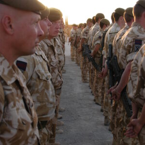 Privates Aaron James McClure, Robert Graham Foster and John Thrumble from 1st Battalion The Royal Anglian Regiment who were killed in Afghanistan on Thursday 23 August 2007.