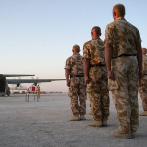 Privates Aaron James McClure, Robert Graham Foster and John Thrumble from 1st Battalion The Royal Anglian Regiment who were killed in Afghanistan on Thursday 23 August 2007.