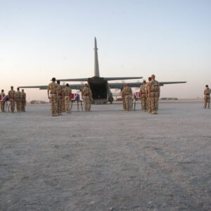 Privates Aaron James McClure, Robert Graham Foster and John Thrumble from 1st Battalion The Royal Anglian Regiment who were killed in Afghanistan on Thursday 23 August 2007.