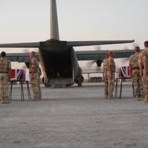 Privates Aaron James McClure, Robert Graham Foster and John Thrumble from 1st Battalion The Royal Anglian Regiment who were killed in Afghanistan on Thursday 23 August 2007.