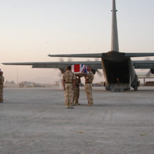 Privates Aaron James McClure, Robert Graham Foster and John Thrumble from 1st Battalion The Royal Anglian Regiment who were killed in Afghanistan on Thursday 23 August 2007.