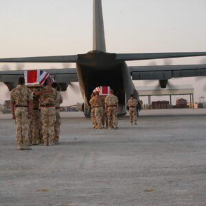 Privates Aaron James McClure, Robert Graham Foster and John Thrumble from 1st Battalion The Royal Anglian Regiment who were killed in Afghanistan on Thursday 23 August 2007.
