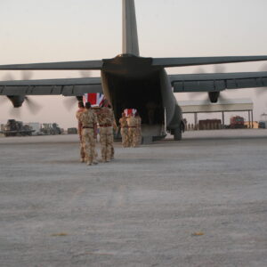 Privates Aaron James McClure, Robert Graham Foster and John Thrumble from 1st Battalion The Royal Anglian Regiment who were killed in Afghanistan on Thursday 23 August 2007.