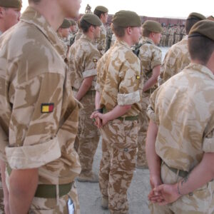 Privates Aaron James McClure, Robert Graham Foster and John Thrumble from 1st Battalion The Royal Anglian Regiment who were killed in Afghanistan on Thursday 23 August 2007.