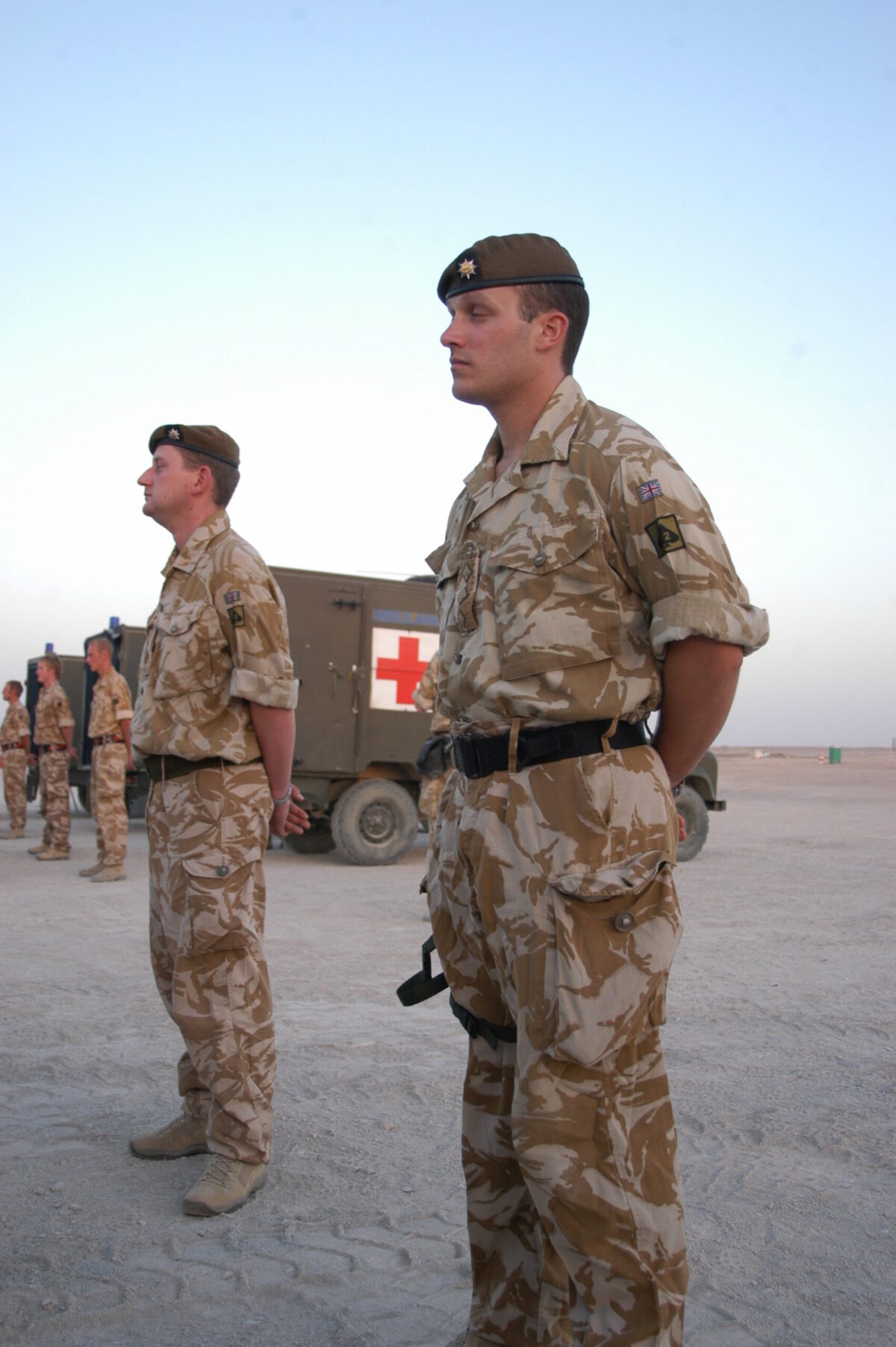 Privates Aaron James McClure, Robert Graham Foster and John Thrumble from 1st Battalion The Royal Anglian Regiment who were killed in Afghanistan on Thursday 23 August 2007.