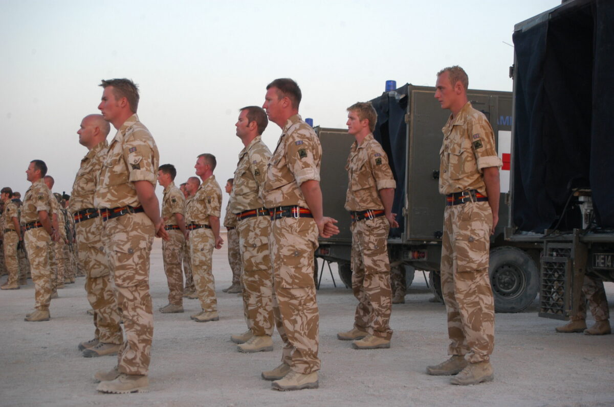 Privates Aaron James McClure, Robert Graham Foster and John Thrumble from 1st Battalion The Royal Anglian Regiment who were killed in Afghanistan on Thursday 23 August 2007.