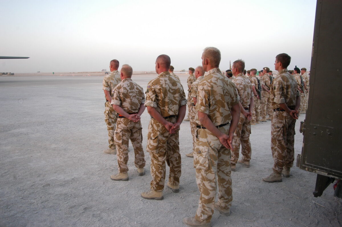 Privates Aaron James McClure, Robert Graham Foster and John Thrumble from 1st Battalion The Royal Anglian Regiment who were killed in Afghanistan on Thursday 23 August 2007.