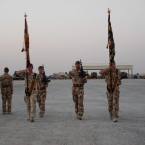 Privates Aaron James McClure, Robert Graham Foster and John Thrumble from 1st Battalion The Royal Anglian Regiment who were killed in Afghanistan on Thursday 23 August 2007.