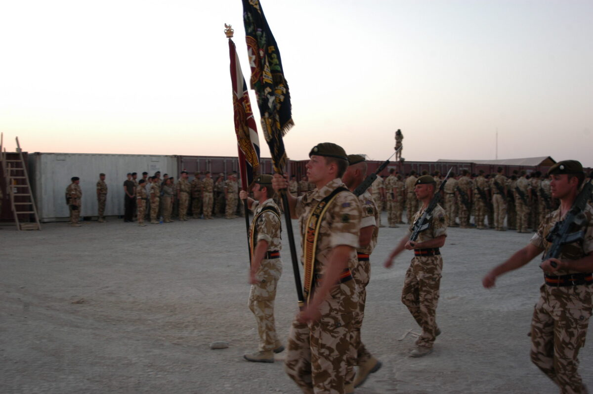 Privates Aaron James McClure, Robert Graham Foster and John Thrumble from 1st Battalion The Royal Anglian Regiment who were killed in Afghanistan on Thursday 23 August 2007.