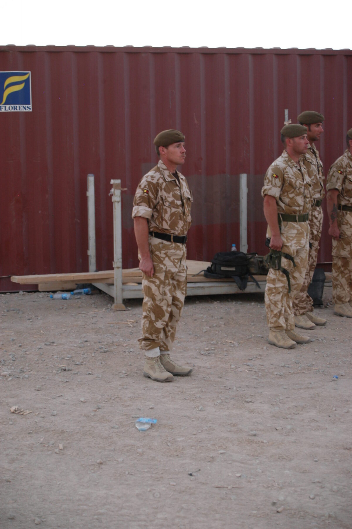 Privates Aaron James McClure, Robert Graham Foster and John Thrumble from 1st Battalion The Royal Anglian Regiment who were killed in Afghanistan on Thursday 23 August 2007.