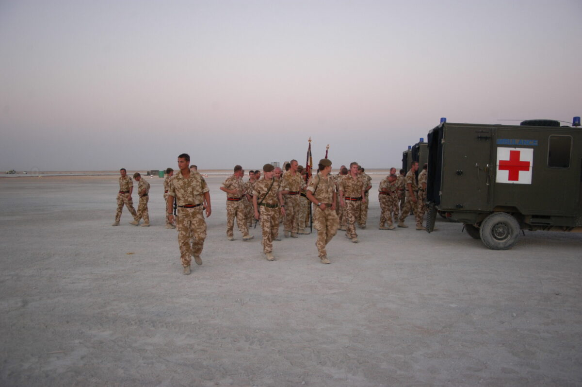 Privates Aaron James McClure, Robert Graham Foster and John Thrumble from 1st Battalion The Royal Anglian Regiment who were killed in Afghanistan on Thursday 23 August 2007.