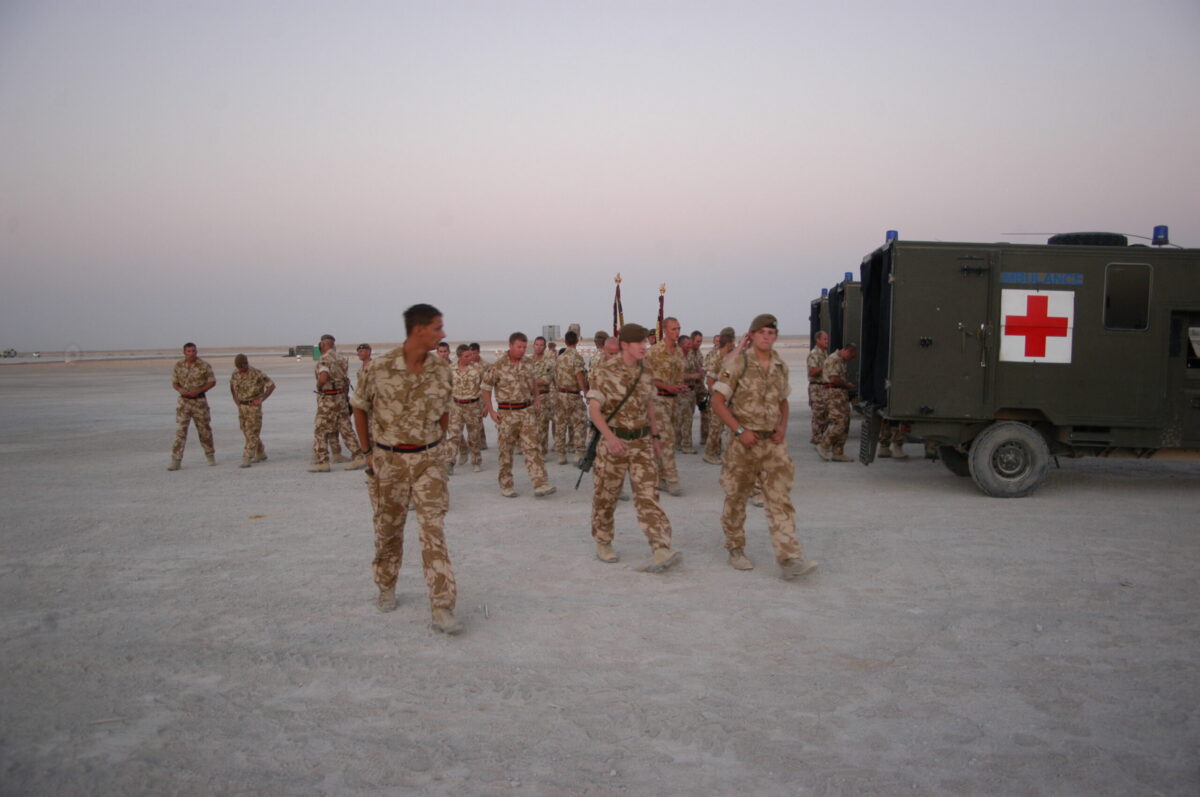 Privates Aaron James McClure, Robert Graham Foster and John Thrumble from 1st Battalion The Royal Anglian Regiment who were killed in Afghanistan on Thursday 23 August 2007.