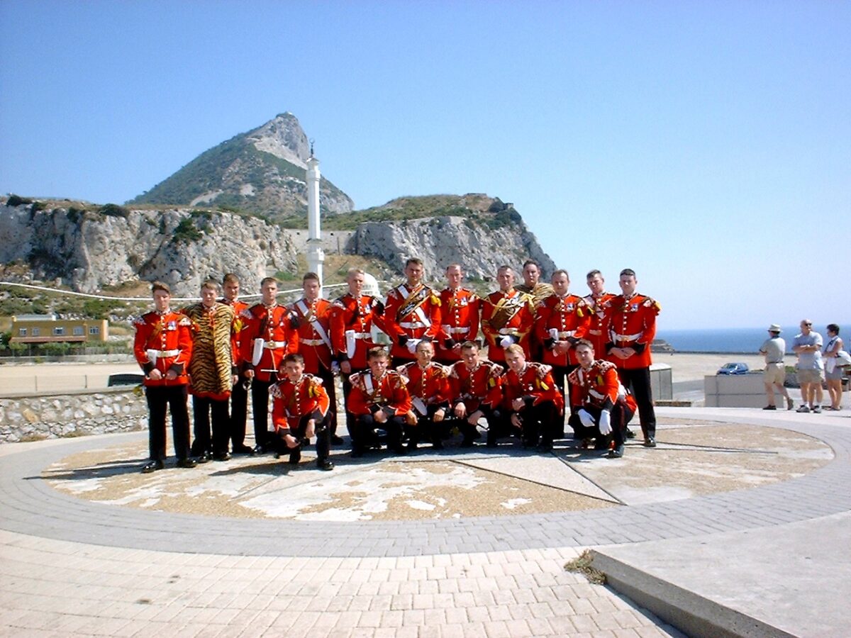 The Queens Birthday Parade at the British Embassy Kabul 2007