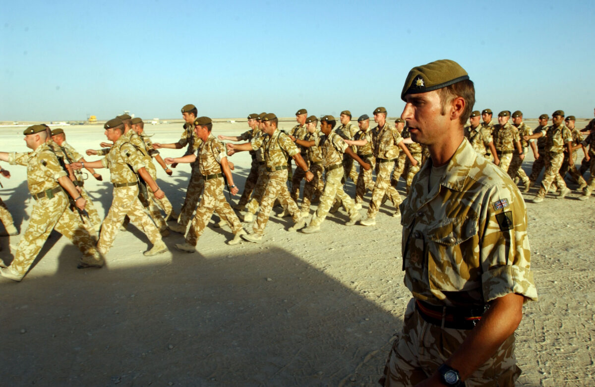 Service of Repatriation Captain Dave Hicks & Private Tony Rawson 1st Battalion The Royal Anglian Regiment