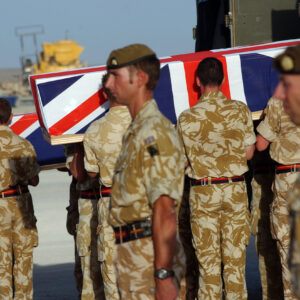 Service of Repatriation Captain Dave Hicks & Private Tony Rawson 1st Battalion The Royal Anglian Regiment