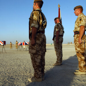 Service of Repatriation Captain Dave Hicks & Private Tony Rawson 1st Battalion The Royal Anglian Regiment