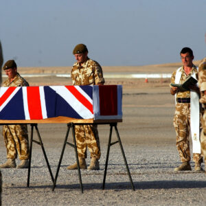 Service of Repatriation Captain Dave Hicks & Private Tony Rawson 1st Battalion The Royal Anglian Regiment